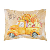 Fall Harvest Bichon Fris? Fabric Standard Pillowcase