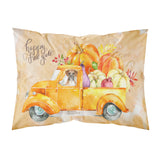 Fall Harvest Boxer Fabric Standard Pillowcase