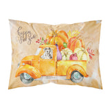 Fall Harvest Catahoula Leopard Dog Fabric Standard Pillowcase