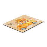 Fall Harvest Schnauzer #2 Mouse Pad, Hot Pad Or Trivet