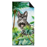 Caroline'S Treasures Ck3001Twl3060 Scottish Terrier Premium Beach-Towels, Multicolor