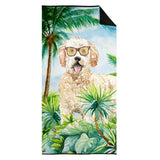 Caroline'S Treasures Ck3015Twl3060 Goldendoodle Premium Beach-Towels, Multicolor