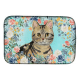 Caroline'S Treasures Ck3387Ddm American Shorthair Brown Tabby Spring Dish-Drying-Mats, 14 X 21, Multicolor