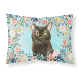 Caroline'S Treasures Bombay Spring Flowers Fabric Standard Pillowcases, Multicolor