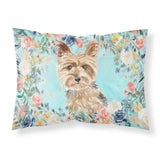 Caroline'S Treasures Yorkie Fabric Standard Pillowcases, Multicolor
