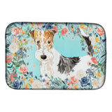 Caroline'S Treasures Ck3402Ddm Fox Terrier Dish-Drying-Mats, 14 X 21, Multicolor
