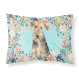 Caroline'S Treasures Airedale Terrier Fabric Standard Pillowcases, Multicolor
