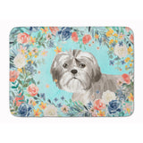 Caroline'S Treasures Shih Tzu Puppy Machine Washable Memory Foam Mat Doormats, Multicolor
