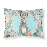 Caroline'S Treasures Irish Wolfhound Fabric Standard Pillowcases, Multicolor