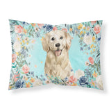Caroline'S Treasures Golden Retriever Fabric Standard Pillowcases, Multicolor