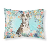 Caroline'S Treasures Catahoula Leopard Dog Fabric Standard Pillowcases, Multicolor