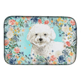 Caroline'S Treasures Ck3435Ddm Bichon Frise Dish-Drying-Mats, 14 X 21, Multicolor