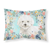 Caroline'S Treasures Bichon Frise Fabric Standard Pillowcases, Multicolor