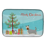 Caroline'S Treasures Australian Silky Terrier Christmas Dish-Drying-Mats, 14 X 21, Multicolor