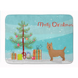 Caroline'S Treasures Airedale Terrier Christmas Tree Machine Washable Memory Foam Mat Doormats, Multicolor