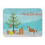 Caroline'S Treasures Kromfohrlnder Christmas Tree Machine Washable Memory Foam Mat Doormats, Multicolor