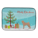 Caroline'S Treasures Ck3485Ddm Shar Pei Christmas Tree Dish-Drying-Mats, 14 X 21, Multicolor
