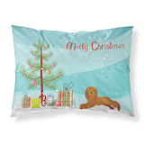 Caroline'S Treasures Ruby Cavalier King Charles Spaniel Christmas Tree Fabric Standard Pillowcases, Multicolor