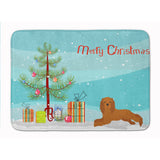Caroline'S Treasures Ruby Cavalier King Charles Spaniel Christmas Tree Machine Washable Memory Foam Mat Doormats, Multicolor