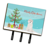 Caroline'S Treasures Maltese #2 Christmas Tree Leash Or Key Holder Hooks, Multicolor