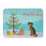 Caroline'S Treasures Persian Chihuahua Christmas Tree Machine Washable Memory Foam Mat Doormats, Multicolor