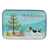 Caroline'S Treasures Ck3519Ddm Beagle Christmas Tree Dish-Drying-Mats, 14 X 21, Multicolor
