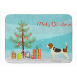 Caroline'S Treasures Beagle Christmas Tree Machine Washable Memory Foam Mat Doormats, Multicolor