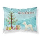 Caroline'S Treasures Bedlington Terrier Christmas Tree Fabric Standard Pillowcases, Multicolor