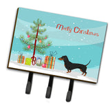Caroline'S Treasures Dachshund Christmas Tree Leash Or Key Holder Hooks, Multicolor