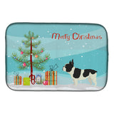 Caroline'S Treasures Ck3539Ddm French Bulldog Christmas Tree Dish-Drying-Mats, 14 X 21, Multicolor