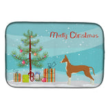 Caroline'S Treasures Ck3545Ddm Ibizan Hound Christmas Tree Dish-Drying-Mats, 14 X 21, Multicolor