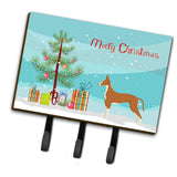 Caroline'S Treasures Ibizan Hound Christmas Tree Leash Or Key Holder Hooks, Multicolor