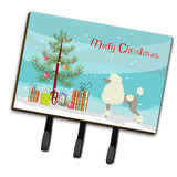 Caroline'S Treasures Poodle Christmas Tree Leash Or Key Holder Hooks, Multicolor