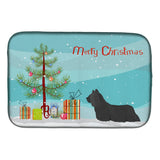 Caroline'S Treasures Ck3564Ddm Skye Terrier Christmas Tree Dish-Drying-Mats, 14 X 21, Multicolor