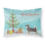 Caroline'S Treasures Swedish Vallhund Christmas Tree Fabric Standard Pillowcases, Multicolor