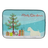 Caroline'S Treasures Ck3569Ddm Westie Christmas Tree Dish-Drying-Mats, 14 X 21, Multicolor