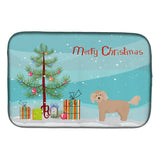 Caroline'S Treasures Ck3806Ddm Bichpoo Christmas Tree Dish-Drying-Mats, 14 X 21, Multicolor