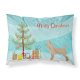 Caroline'S Treasures Tan Chorkie Christmas Tree Fabric Standard Pillowcases, Multicolor