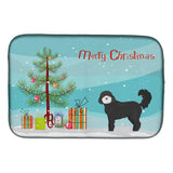 Caroline'S Treasures Ck3823Ddm Black Cockapoo Christmas Tree Dish-Drying-Mats, 14 X 21, Multicolor