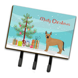 Caroline'S Treasures Tan German Shepherd Mastiff Mix Christmas Tree Leash Or Key Holder Hooks, Multicolor