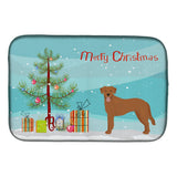 Caroline'S Treasures Ck3836Ddm Goldador Christmas Tree Dish-Drying-Mats, 14 X 21, Multicolor
