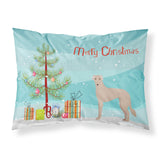 Caroline'S Treasures Tan Longdog Christmas Tree Fabric Standard Pillowcases, Multicolor