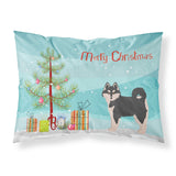 Caroline'S Treasures Pomsky #1 Christmas Tree Fabric Standard Pillowcases, Multicolor