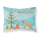 Caroline'S Treasures Shepherd Pit Mix #2 Christmas Tree Fabric Standard Pillowcases, Multicolor