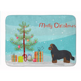Caroline'S Treasures Shorkie #1 Christmas Tree Machine Washable Memory Foam Mat Doormats, Multicolor