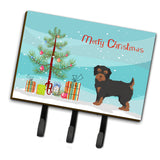 Caroline'S Treasures Yorkiepoo #1 Christmas Tree Leash Or Key Holder Hooks, Multicolor
