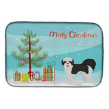 Caroline'S Treasures Ck3885Ddm Zuchon #2 Christmas Tree Dish-Drying-Mats, 14 X 21, Multicolor