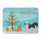 Caroline'S Treasures Zuchon #2 Christmas Tree Machine Washable Memory Foam Mat Doormats, Multicolor
