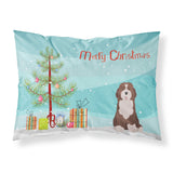 Caroline'S Treasures Bernedoodle #2 Christmas Tree Fabric Standard Pillowcases, Multicolor