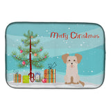 Caroline'S Treasures Ck3889Ddm Morkie #3 Christmas Tree Dish-Drying-Mats, 14 X 21, Multicolor